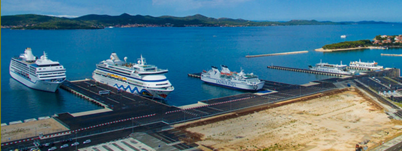 Il porto di Zadar